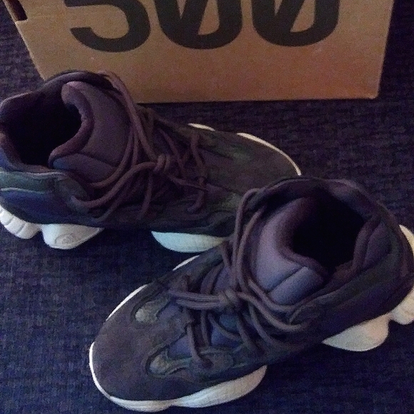 Men's adidas Yeezy 500 High Slate FW4968 Excellent - Picture 6 of 13